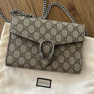 Gucci Dionysus Supreme Chain Wallet Purse